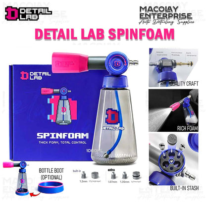 PA-037 DETAIL LAB Spinfoam Foam Cannon