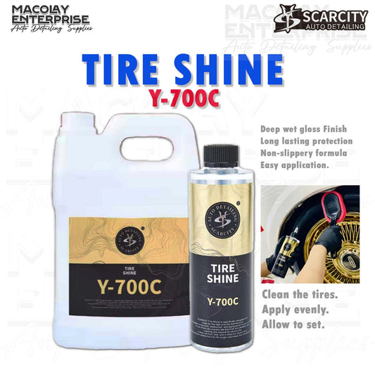 Scarcity Y-700C Tire Shine Solvent  500ml or 1 gallon