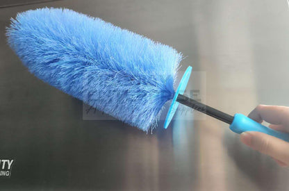 WH-01B Blue Med Soft Wheel Brush