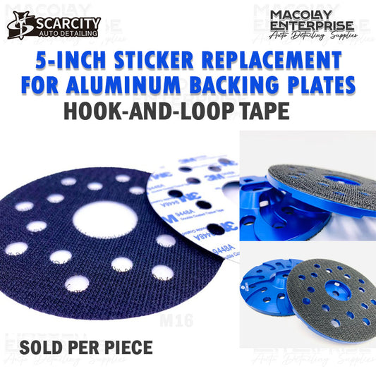 PO-011 Sticker Replacement for 5-inch Aluminum Backing Plate