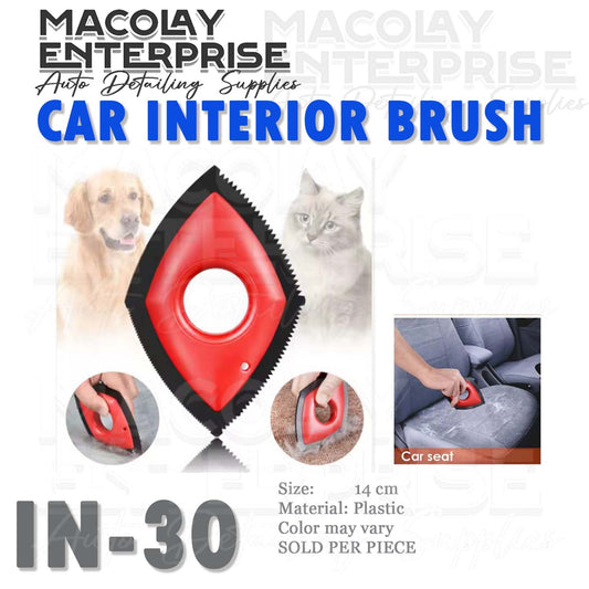IN-30 Pet Hair Remover Car interior Brush