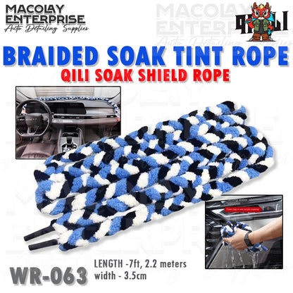 WR-063 QILI Braided Soak Tint Rope for Car Tint