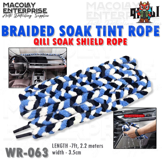 WR-063 QILI Braided Soak Tint Rope for Car Tint
