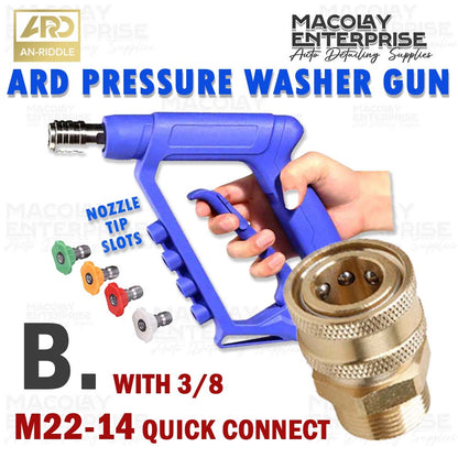 PA-024 ARD High Pressure Washer Purple Gun with Reversed Trigger 4000psi