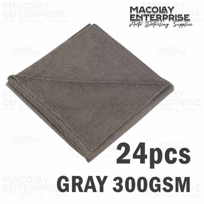 300gsm 40x40cm Premium Edgeless Car Detailing Microfiber Towel
