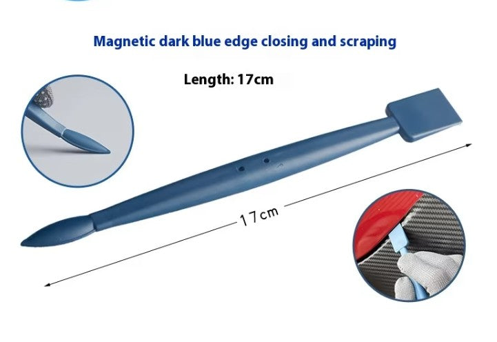 WR-008 PRO Micro Squeegee with Magnet Gasket Flat Slot TUCK Tool Stick for Car PPF