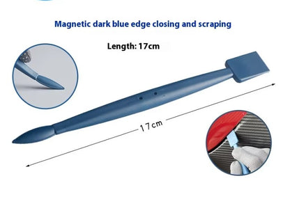 WR-008 PRO Micro Squeegee with Magnet Gasket Flat Slot TUCK Tool Stick for Car PPF