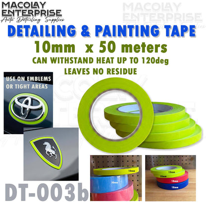 DT-003b 10mm x 50 meters Car Detailing Tape Painter's Tape