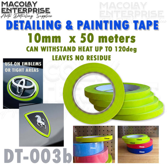 DT-003b 10mm x 50 meters Car Detailing Tape Painter's Tape