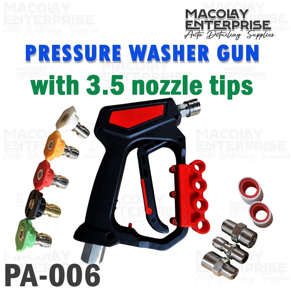 PA-006 High Pressure Washer Gun 5000psi with Trigger Lock and Swivel