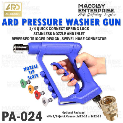 PA-024 ARD High Pressure Washer Purple Gun with Reversed Trigger 4000psi
