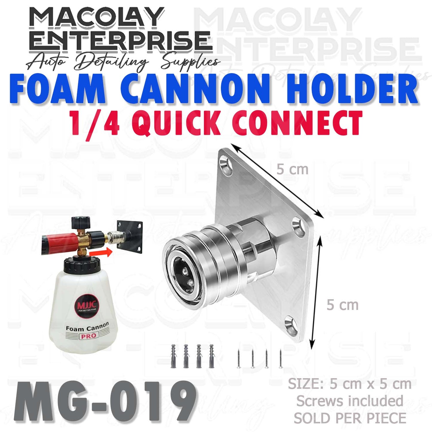 MG-019 Foam Cannon Holder for 1/4 Quick Connect