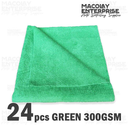 300gsm 40x40cm Premium Color Edgeless Detailing Microfiber Towel
