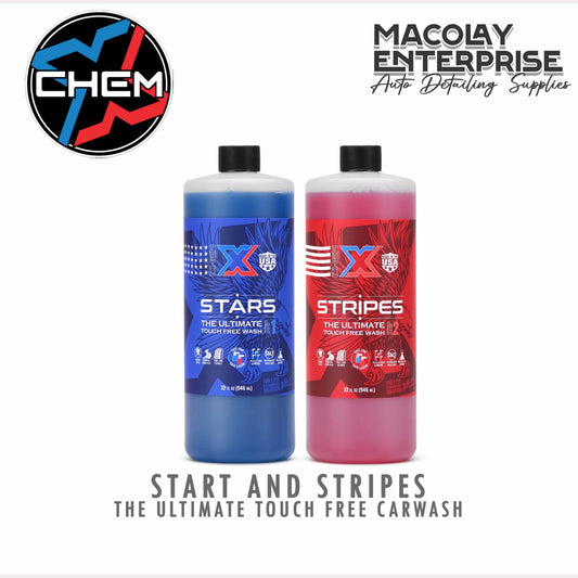 Chem-X Stars and Stripes: Touchless Vehicle Wash  32 oz each