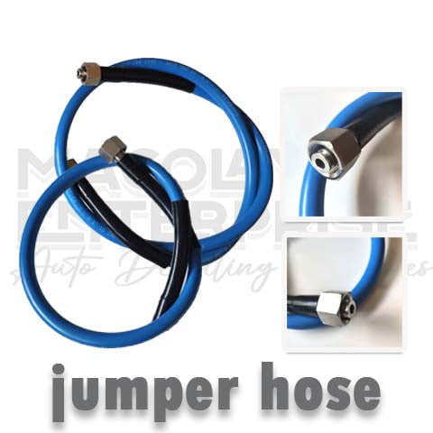 PA-018 Whipline Hose or Jumper Hose for Pressure washer Setup with Stainless Fittings