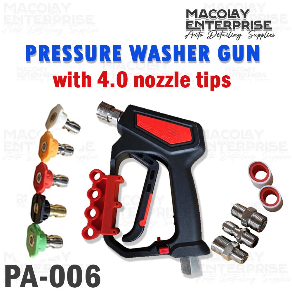 PA-006 High Pressure Washer Gun 5000psi with Trigger Lock and Swivel