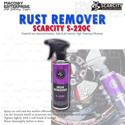 SCARCITY S-220C Car Iron Remover 500ml or 1 Gallon
