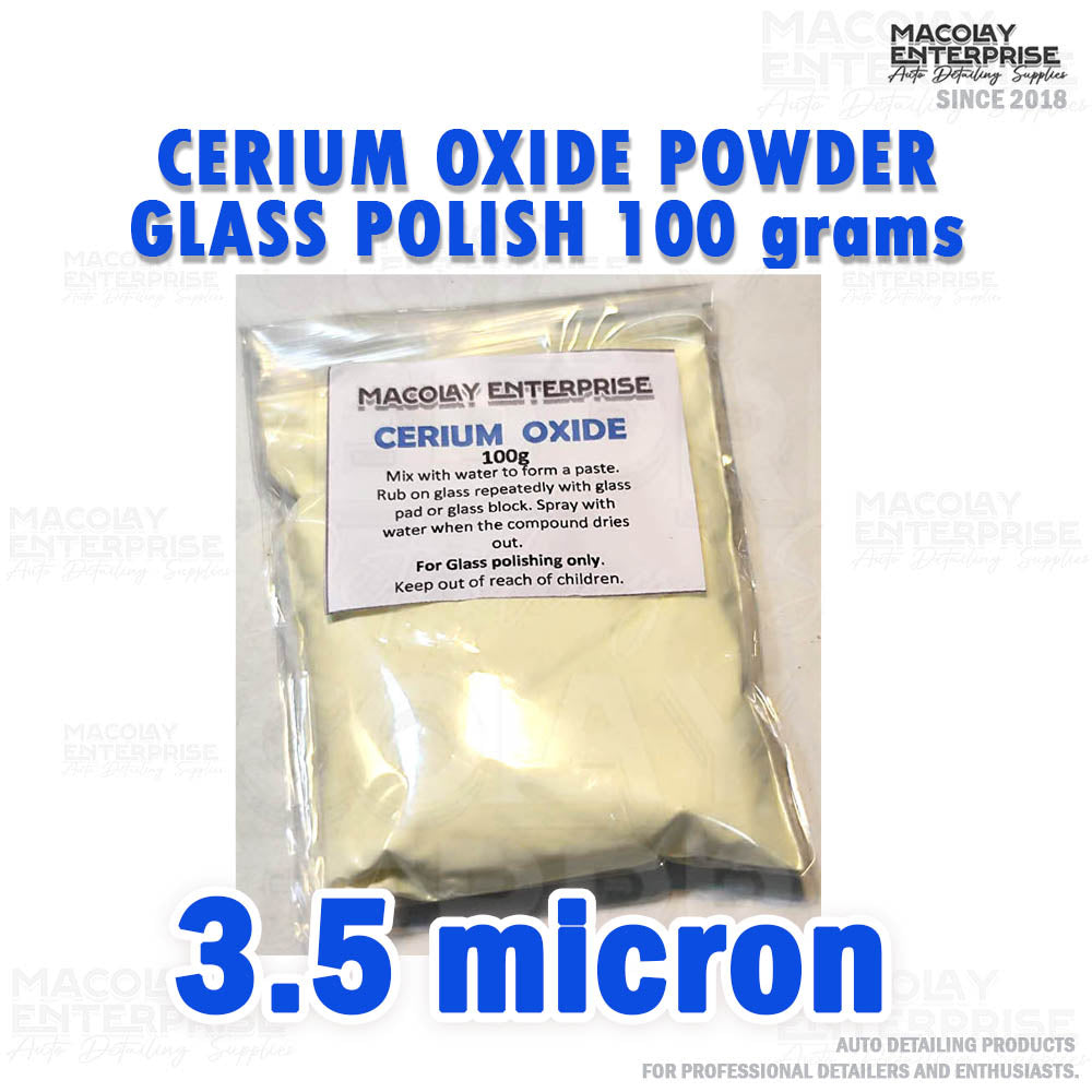 Cerium Oxide Powder Car Glass Polish 3.5 or  5.0 micron 100g