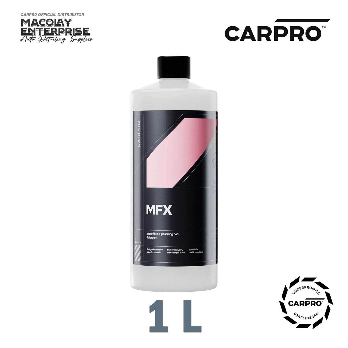CarPro MFX Microfiber and Pad Wash 500ml or 1L