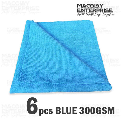 300gsm 40x40cm Premium Color Edgeless Detailing Microfiber Towel