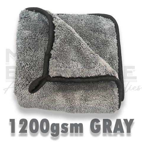 1200gsm40x40cm Premium Thick Microfiber Car Buffing Towel