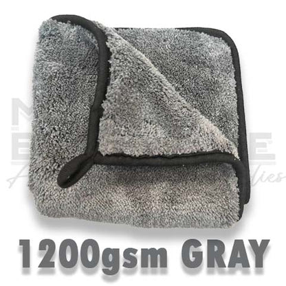 1200gsm40x40cm Premium Thick Microfiber Car Buffing Towel