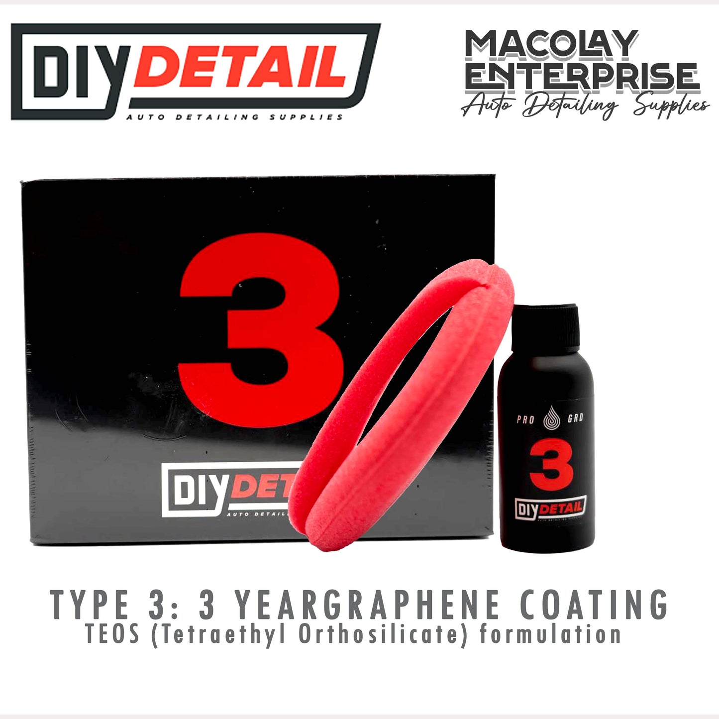 DIY Detail 3-Year Graphene Coating 30ml