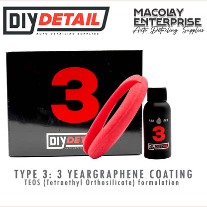 DIY Detail 3-Year Graphene Coating 30ml