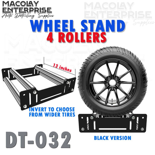 DT-032 Wheel Stand for Wheel Detailing 4 Rollers
