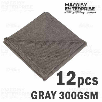 300gsm 40x40cm Premium Edgeless Car Detailing Microfiber Towel
