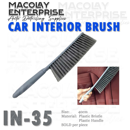IN-35 Long Bristle Brush Car Interior Sweeper