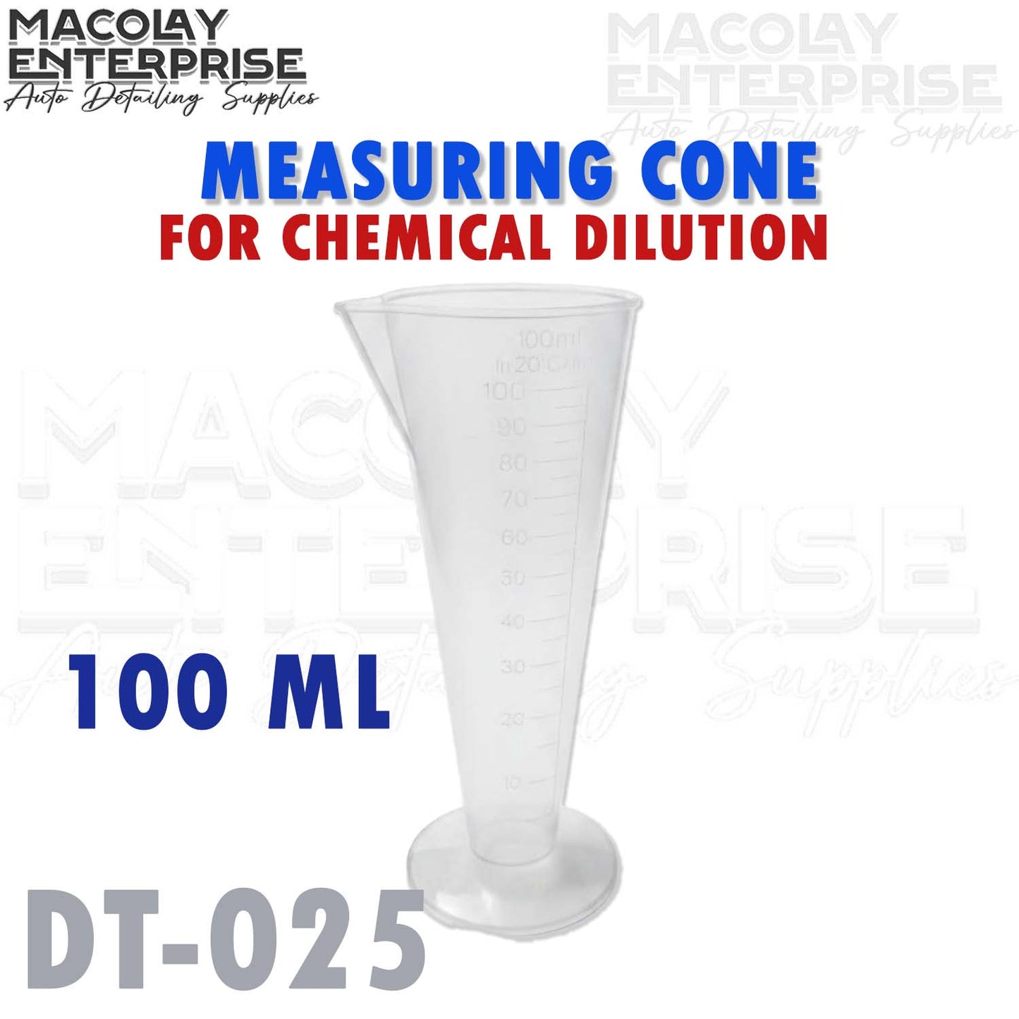 DT-025 Measuring Pitcher 250ml or CONE 100ml