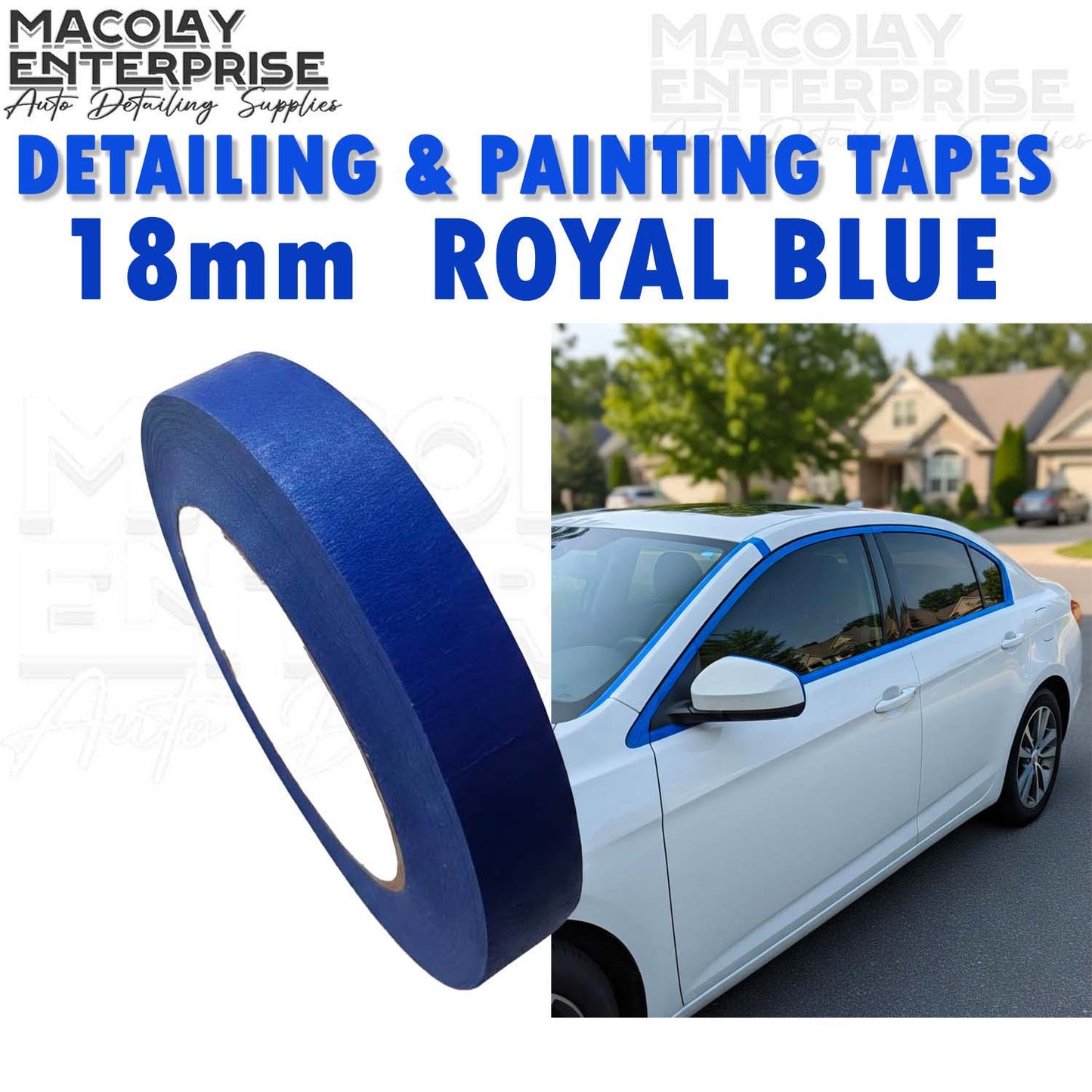 DT-003a SCARCITY 18mm x 50 meters Detailing Tape Painter's Tape