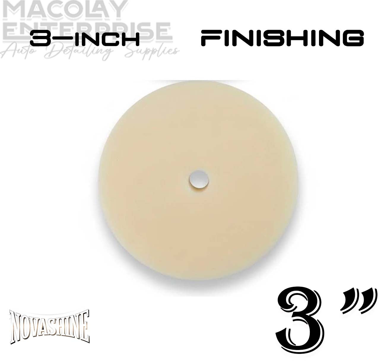 PO-036 Novashine Polishing Foam Pad for 5 or 3-inch Polishers