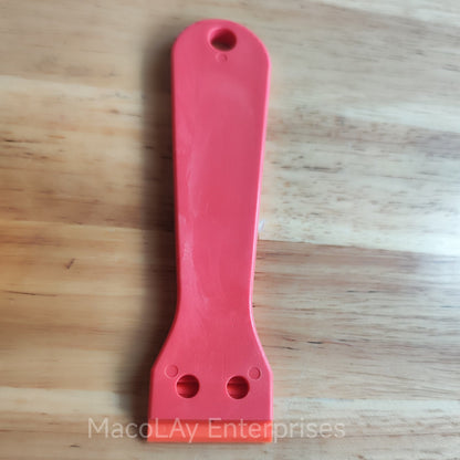WR-075 Red Plastic Scraper  for Car PPF