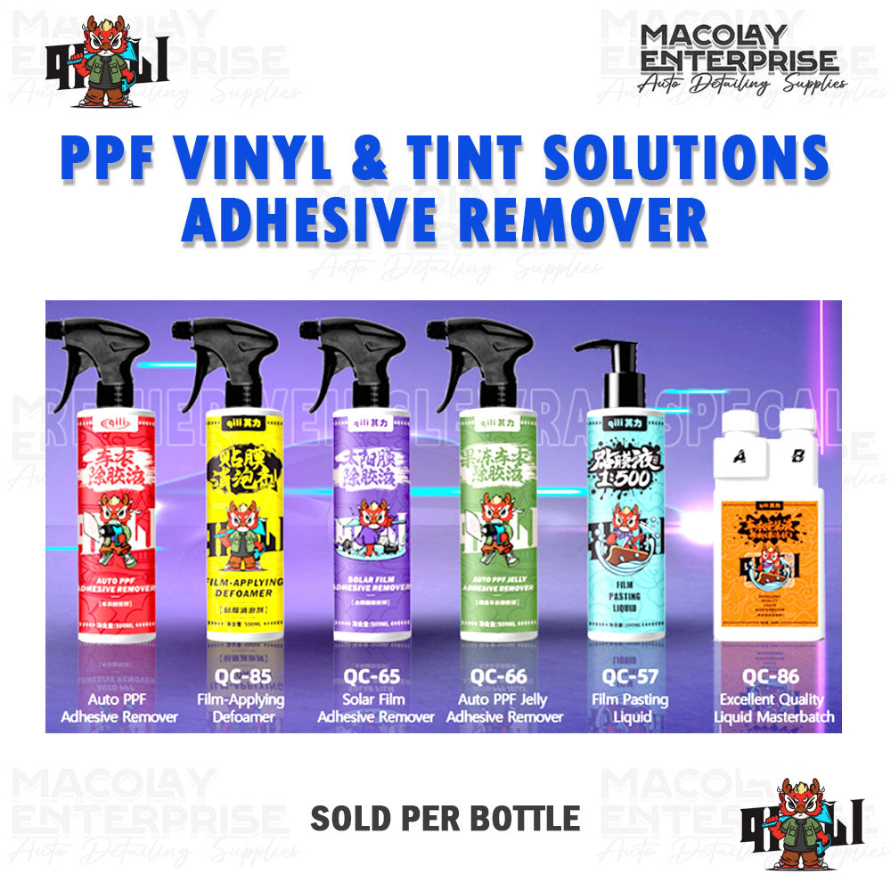 WR-108 QILI PPF, VInyl and Tint Solutions Adhesive Remover, Tint Slip Solution, PPF Slip Solution , Wrapping Aid