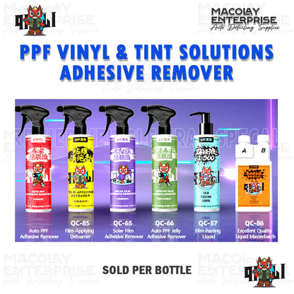 WR-108 QILI PPF, VInyl and Tint Solutions Adhesive Remover, Tint Slip Solution, PPF Slip Solution , Wrapping Aid