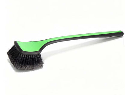 WH-39 Long Rubber Handle Fender Tire Soft Flagged Bristle Brush
