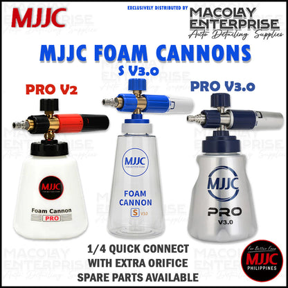 PA-008 MJJC PRO V2, S V3.0 or  PRO V3 (new bottle)  Foam Cannon for Pressure Washer