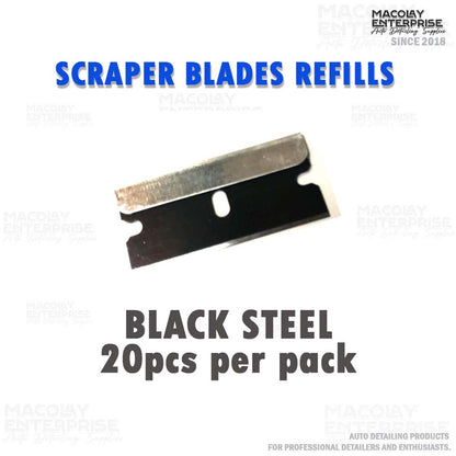 WR-102 4-cm Plastic/Stainless Blade Scraper Refill