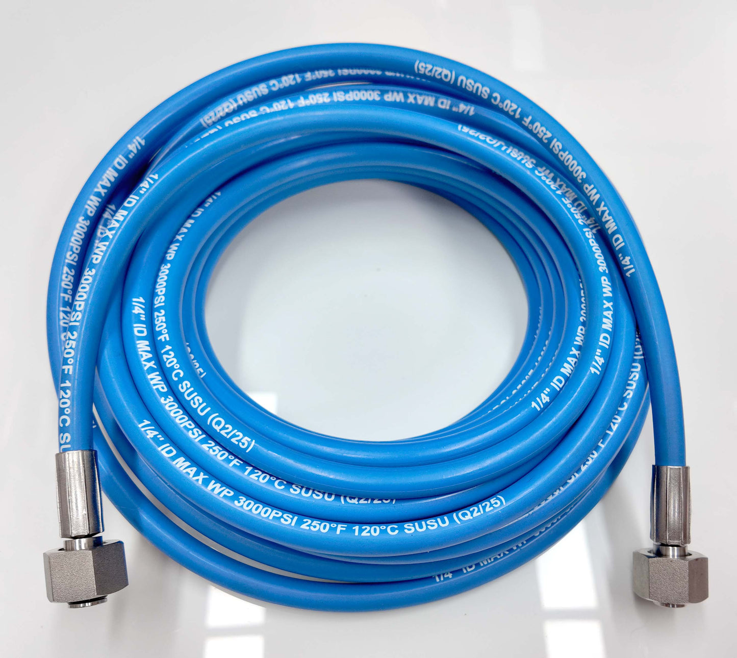 PA-013 Kink Free 1/4 Steel Braided High Pressure Hose fits M22-14 and M22-15