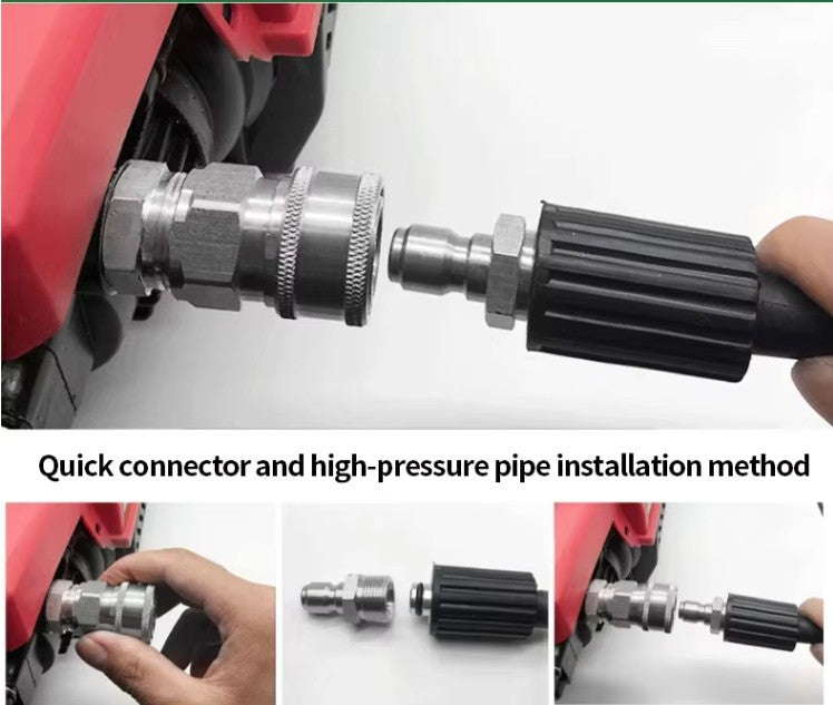 F10 Pressure Washer M22  male to 1/4 or 3/8 QC Fittings