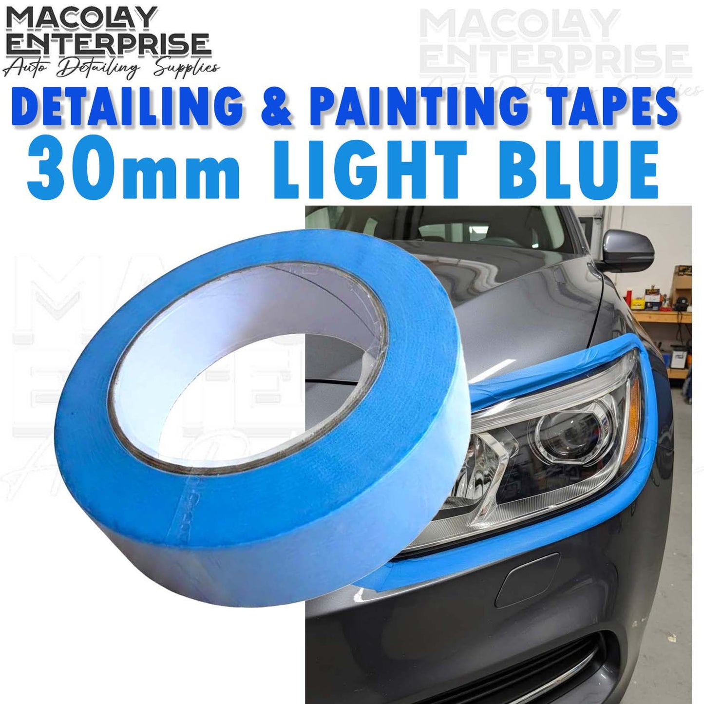 DT-039 Colored Detailing Tapes 50meters 18mm or 30mm