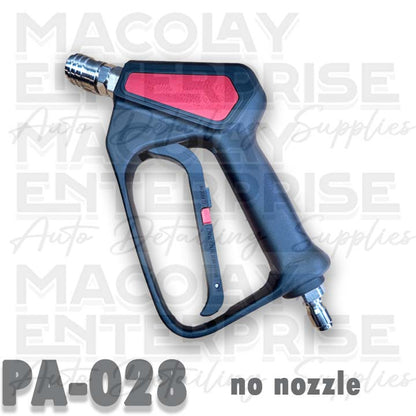 PA-028 High Pressure Washer Gun Push Lock Nozzle and Smooth Swivel Anti Hose Tangle