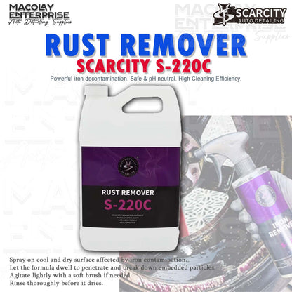 SCARCITY S-220C Car Iron Remover 500ml or 1 Gallon