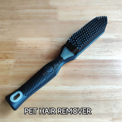 IN-38 Soft Rubber Bristle Pet Hair Remover Car Interior Detailing Brush