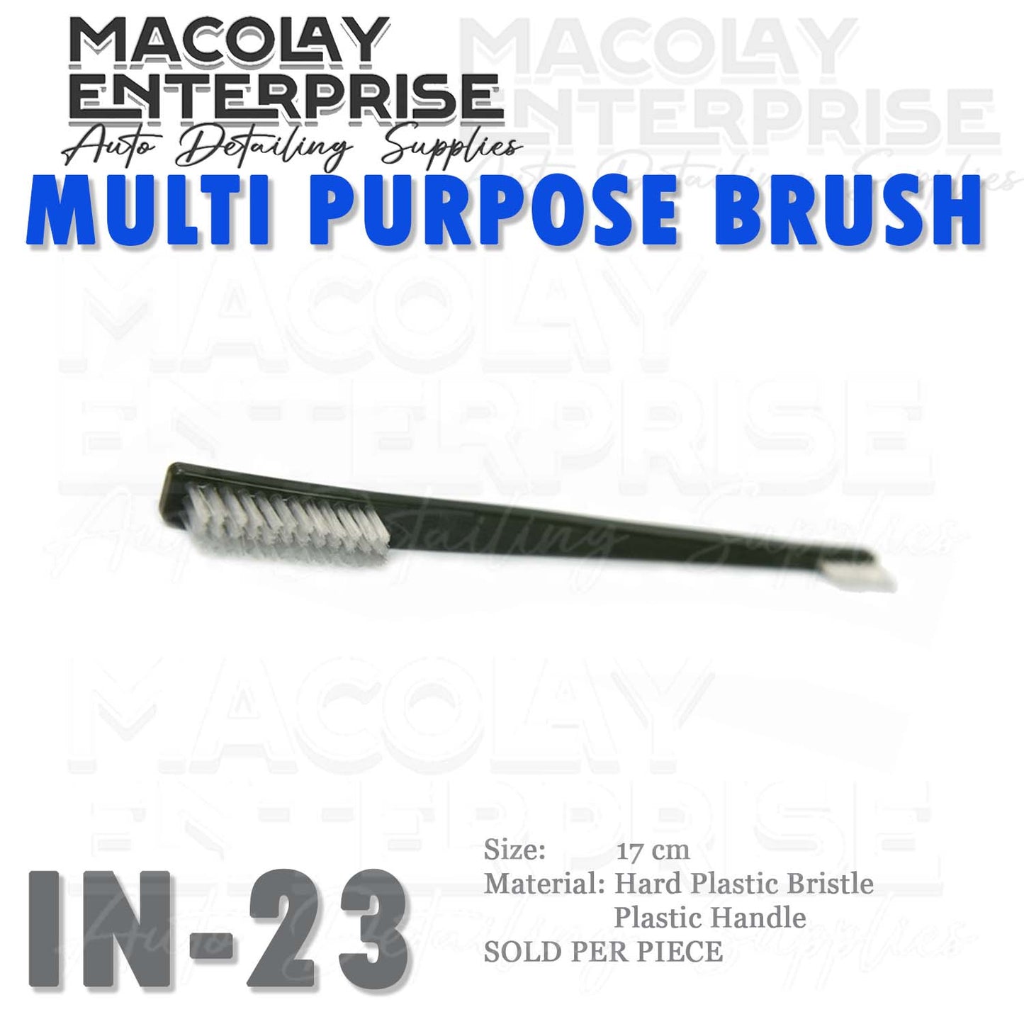 IN-23 Dual Tip Car interior Corners brush