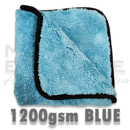1200gsm40x40cm Premium Thick Microfiber Car Buffing Towel