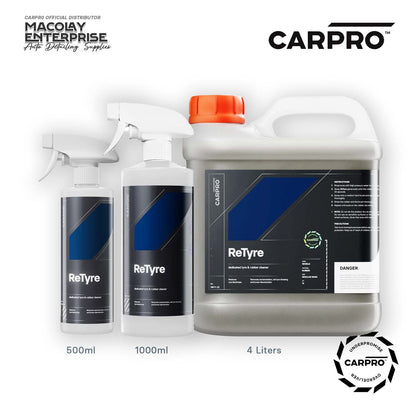 CarPro Retyre Tire and Rubber Cleaner 500ml or 1 Gallon