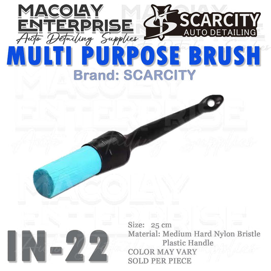 IN-22 SCARCITY Chemical Resistant Blue Bristle Engine brush